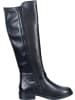 remonte Freizeit Stiefel in schwarz/schwarz