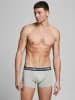 Jack & Jones Set 10er Pack Trunks Boxershorts Stretch Unterhose in Grau