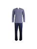 Novila Jersey Pyjama in Marine/gem