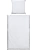 Erwin Müller Mako-Satin Bettwäsche mit Hotelverschluss Landshut in weiß