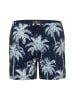 Nils Sundström Badeshorts in marine hellblau - 0002