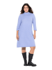 Ulla Popken Midikleid in himmelblau
