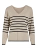 Vila Strickpullover in Feather Gray