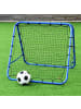COSTWAY Rebounder für Fußball 100 x 100 cm in Blau
