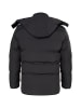MO Herren Wattierte Steppjacke in Schwarz