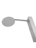 Beliani Gartendusche OLZAI in Silber - (W) 26 x (H) 210 x (L) 46 cm