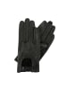 Wittchen Leder Handschuhe in Schwarz in Black