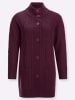 Sieh an! Strickjacke in burgund