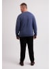 CASH-MERE.CH V-Ausschnitt Pullover in Jeans Blau