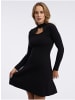 orsay Kleid in Schwarz