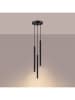 Nice Lamps Pendelleuchte PERDITA 3P Schwarz H 15