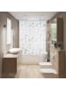 relaxdays Duschrollo Ocean in Semitransparent - (L)240 x (B)160 cm
