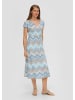 s.Oliver Kleid in 64X0_azurblau