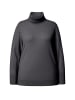 Ulla Popken Pullover in anthrazit melange