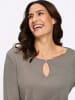 WITT WEIDEN Jersey-Kleid in taupe-meliert