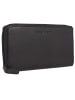 Greenburry Pure Black Geldbörse RFID Schutz Leder 19.5 cm black