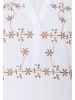 More & More luftig-leichte Bluse, bestickt in white