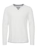 BLEND Langarmshirt BHLeonas in Weiß
