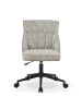 DUBI Möbel Bürostuhl NORA in Hellgrau - (B)61 x (H)83 x  (T)64 cm