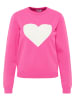 myMo Damen Strickpullover in Pink
