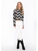 IZIA Sweater in black multicolor