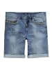 John F. Gee Bermuda in blue denim