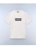 Napapijri T-Shirt "S-Box Logo Ss" in Weiß