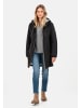 Camel Active Funktionsmantel aus recyceltem Polyester in Schwarz