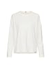 Camel Active Sweatshirt mit Raglanärmeln in Milchweiß