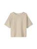Marc O'Polo Kurzarm-Strickpullover loose in Light Oat