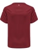 Hummel Hummel T-Shirt Hmlcore Kinder in MAROON