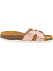 palado Pantoletten in rosa metallic/gold