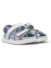 Camper Sandalen " Oruga " in Blau Rosa