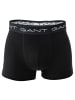 Gant Boxershort 3er Pack in Schwarz