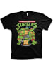 Teenage Mutant Ninja Turtles T-Shirt "TMNT Group T-Shirt" in Schwarz