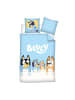 Bluey Bettwäsche Kinder – Bettbezug 140x200cm mit Kissen