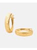 Vanlere Creolen aus 375 Gelbgold