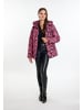 faina Steppjacke Mit Leo-Print in Pink Leo