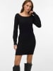 Vero Moda Strickkleid in Black