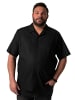 Men Plus Hemd in schwarz