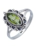 mantraroma 925er Silber - Ringe mit Peridot facettiert