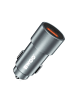 Wisam BWOO BO-CC73 PD Auto-Ladegerät 1x USB-C - USB-A Anschluss 38W silber