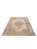 KADIMA DESIGN Teppich Kurzflor Orientalisch Wohnzimmer in Beige