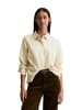 Marc O'Polo DENIM Karo-Bluse loose in Offwhite