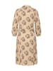 Noa Noa Kleid BellaNN in Print Beige