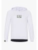 PLUS EIGHTEEN Herren Kapuzenpullover in Weiss