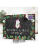 Mr. & Mrs. Panda Adventskalender Einhorn Gemüse mit Spruch in Kreidetafel