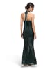 Vera Mont Abendkleid im Glitzer-Look in Dusty Slate