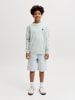JACK & JONES Junior Sweatshirt in Aqua Gray