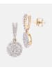 Diamant L'éternel Ohrringe aus 375 Gelbgold mit Diamant